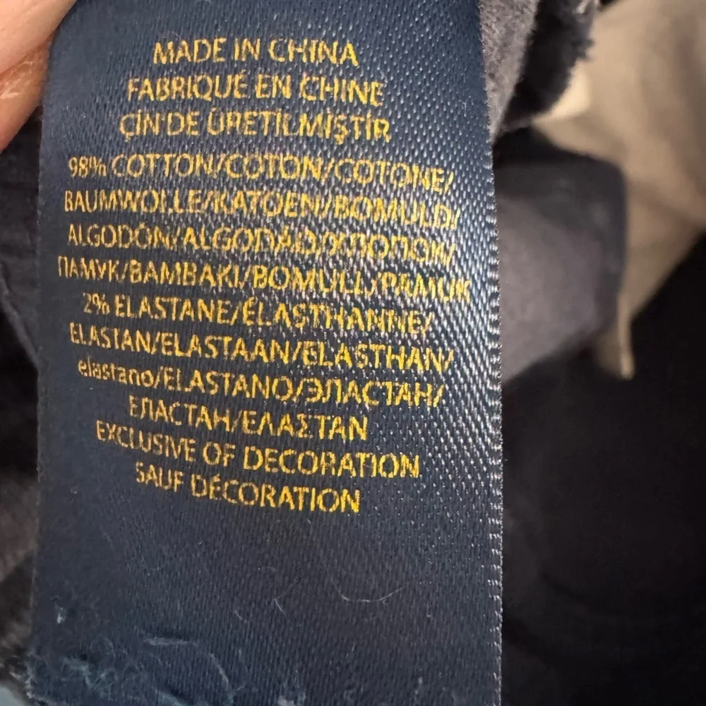 Polo Ralph Lauren Corduroy Pants Navy 6